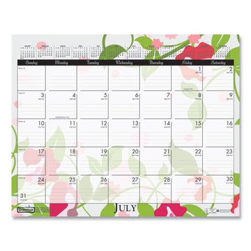 House of Doolittle™ Recycled Wild Flower Wall Calendar, Wild Flowers Artwork, 15 X 12, White-multicolor Sheets, 12-month (jan To Dec): 2022 freeshipping - TVN Wholesale